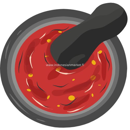 Sambal, chili sauce & chilipaste