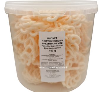Bucket 5L Krupuk PLEMBANG MINI goreng 190 g