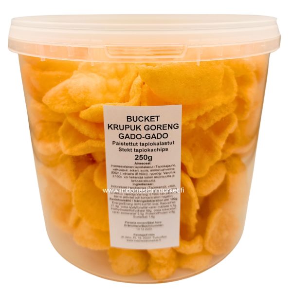 Bucket 5L krupuk GADO-GADO goreng 250 g