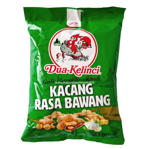 Dua Kelinci KACANG RASA BAWANG -  roastod peanut garlic 180 g