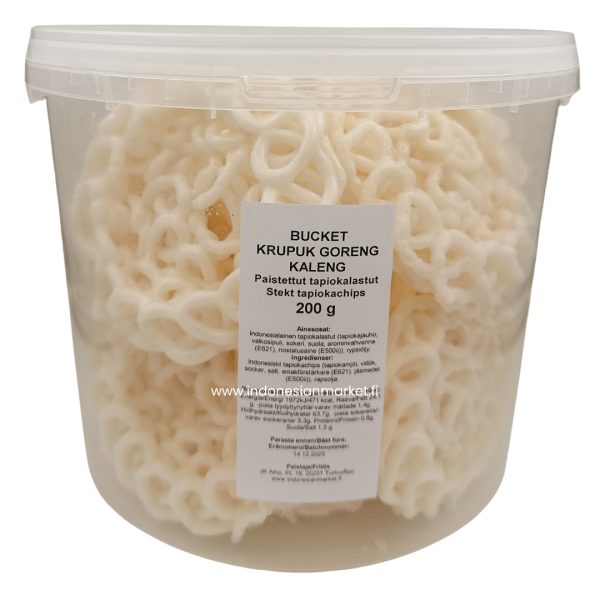 Bucket 5L fried krupuk KALENG 200 G