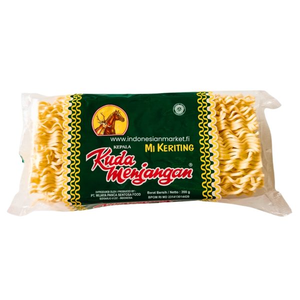 Kuda Menjangan mie terigu KERITING 200 g