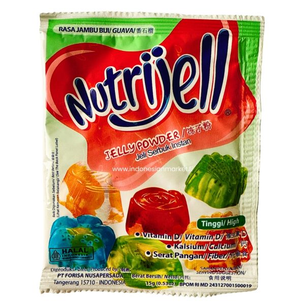 Nutrijell jelly powder - GUAVA flavour 15 g