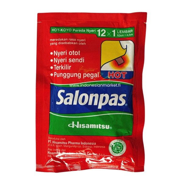 Salonpas koyo pereda nyeri - HOT 1×12 pcs