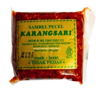 Karangsari pecel seasoning paste 200g