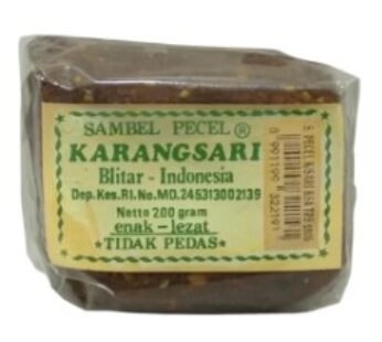 Karangsari pecel seasoning paste 200g