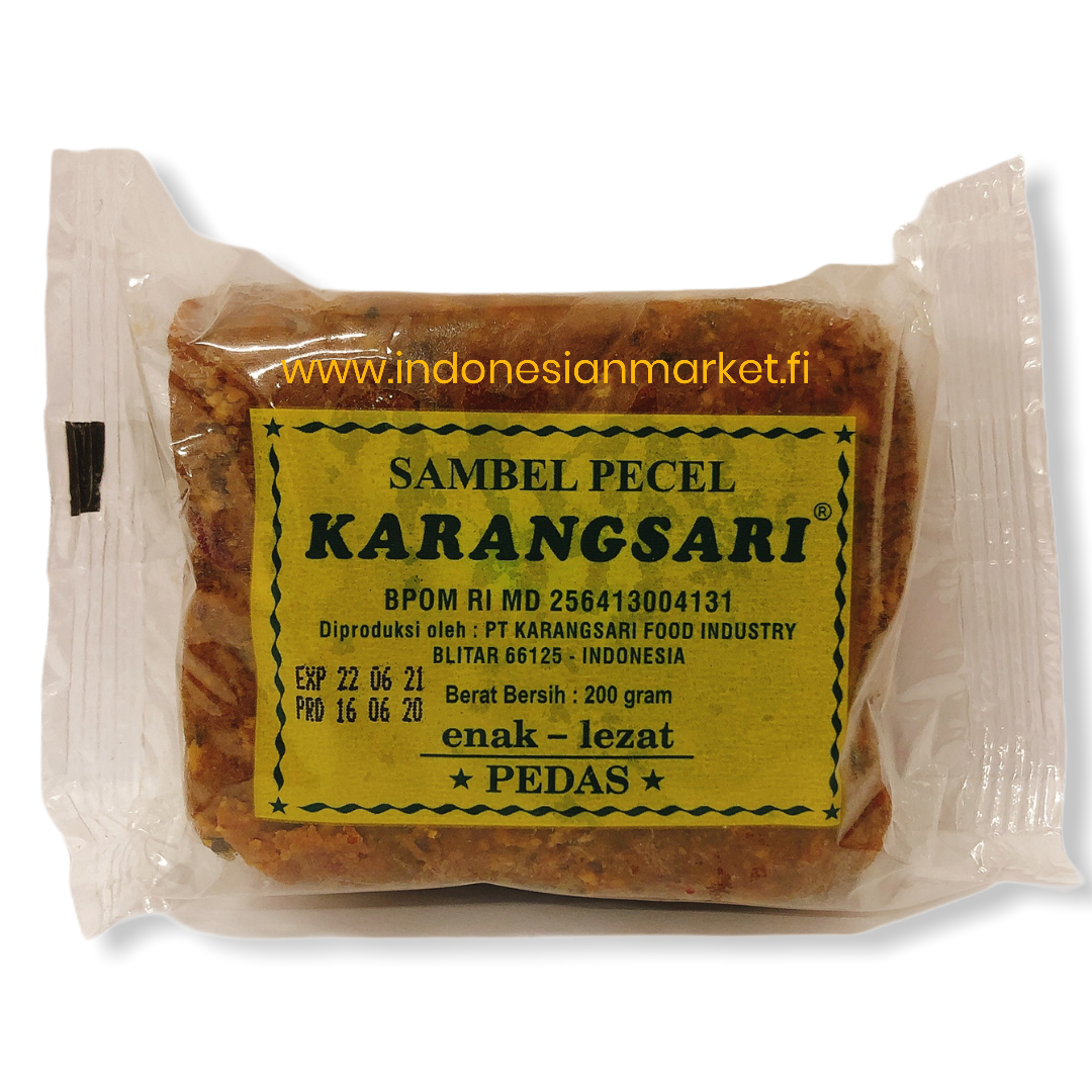 Karangsari bumbu pecel PEDAS 200g