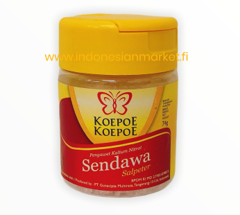Koepoe koepoe sendawa/salpeter 74 g