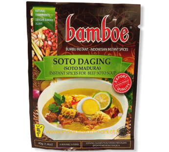 Bamboe soto daging/madura seasoning paste 40 g
