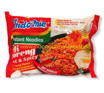 Indomie instant fried noodle pedas flav. 80g