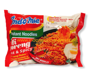 Indomie mie goreng rasa pedas mak. 80g