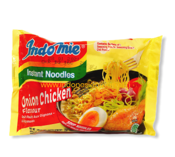 Indomie nstant soup noodle onion chicken flav. 75g
