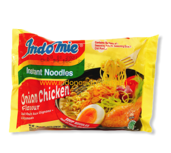 Indomie mie kuah rasa ayam bawang 75g