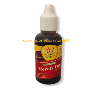 Koepoe-koepoe pewarna makanan merah 30ml